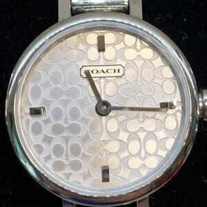 Coach Bangle Bracelet Watch Womens Black